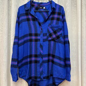 BDG Royal Blue Flannel